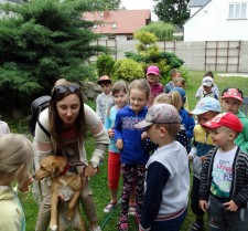 Wizyta grupy II w Przychodni Weterynaryjnej „4 Łapy” 13 czerwca 2017 r.